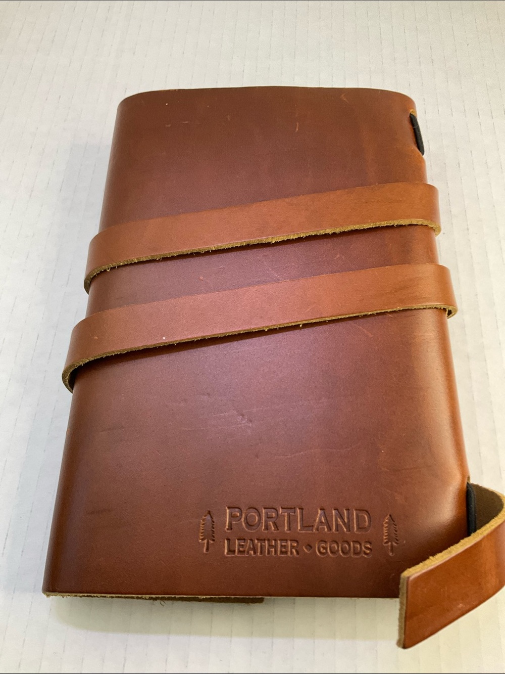 Portland leather jornal note book cover - Picture 2 of 5